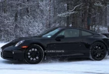 2024 Porsche 911 Turbo S Spyshot