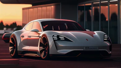 2025 Porsche Taycan Rendering