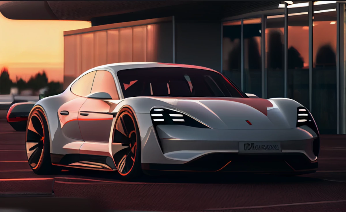 2025 Porsche Taycan Rendering